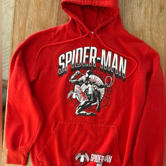 Marvel Spiderman Hooded Sweatshirt - Picture 2 of 6